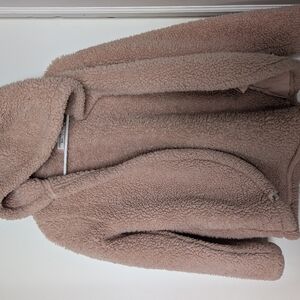 Abercrombie Kids Soft Pink Fleece Jacket